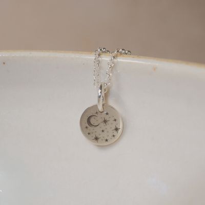 Starry night dinky pendant