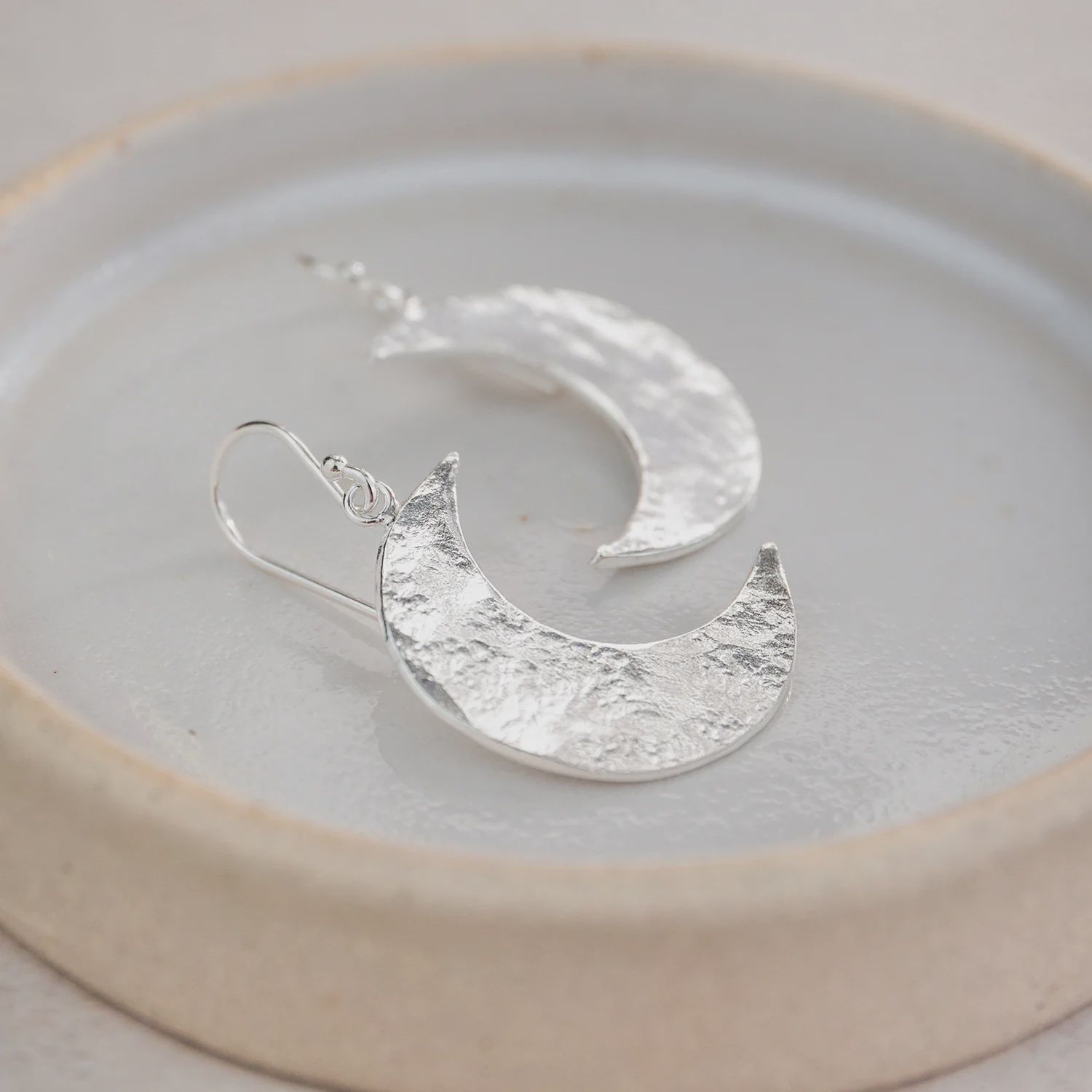 Crescent moon earrings