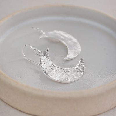 Crescent moon earrings