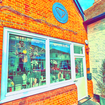 The front window