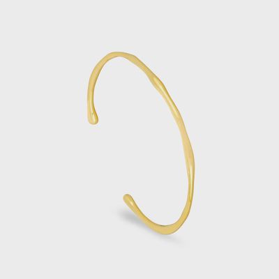 Bamboo cuff bangle