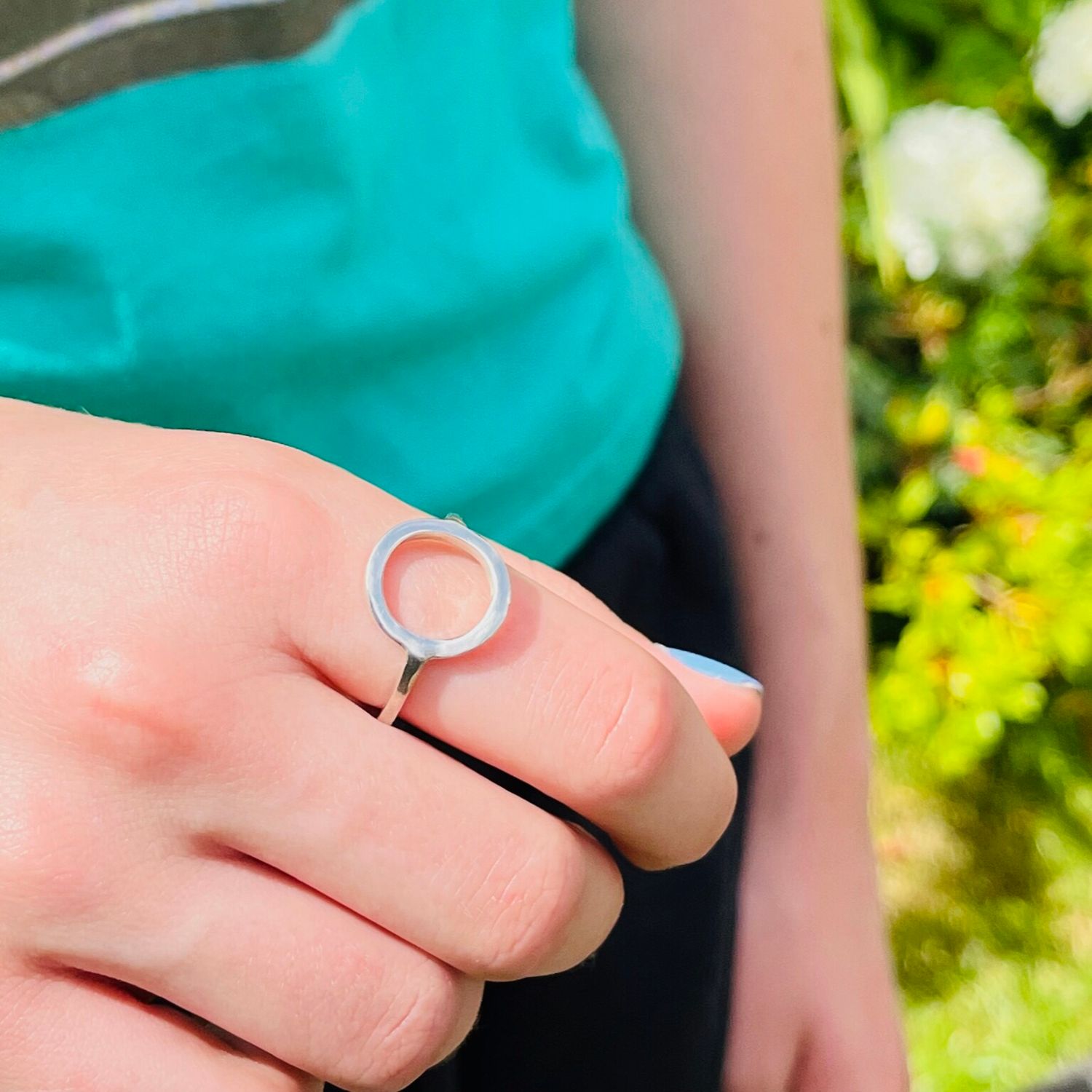 Halo ring - curved