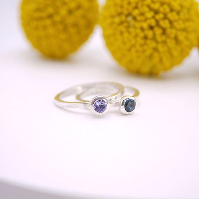Juicy rings in silver