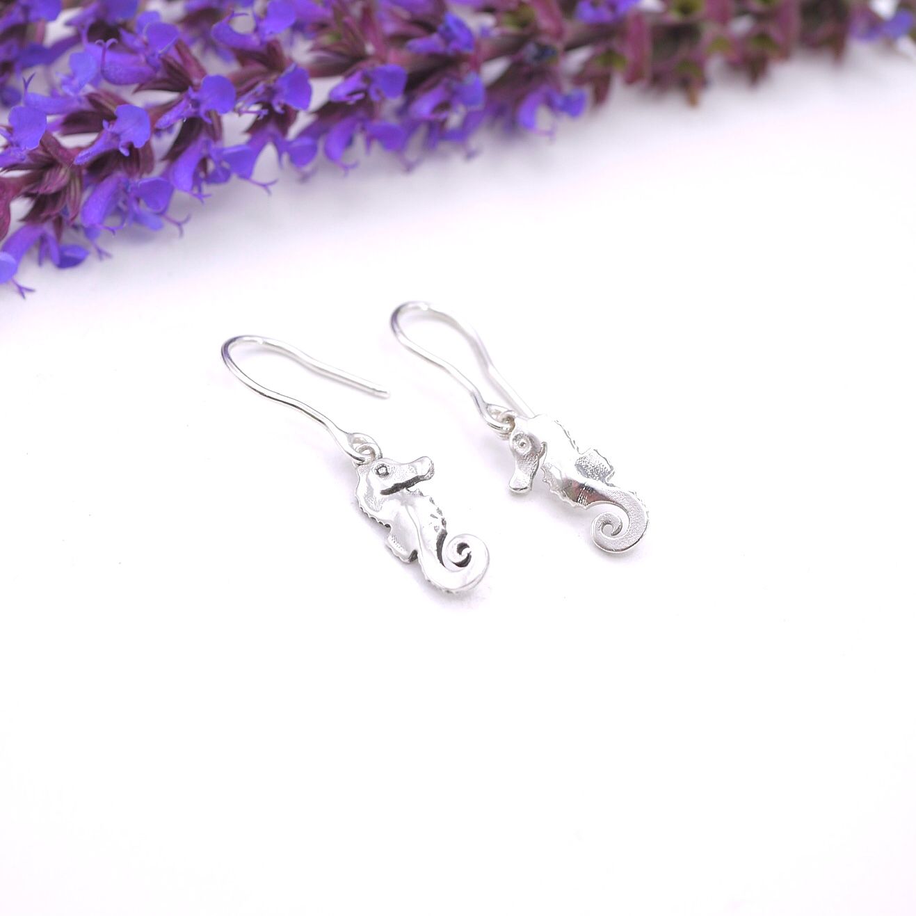 Seahorse earrings