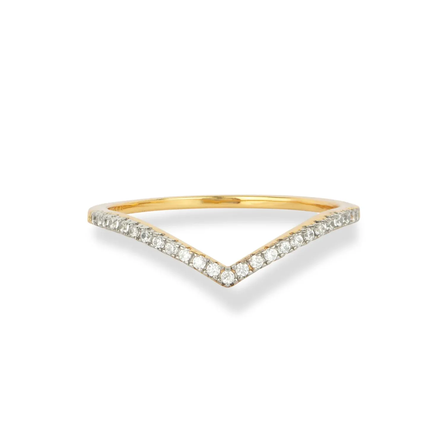 Wishbone ring, Size: Small (L 1/2)