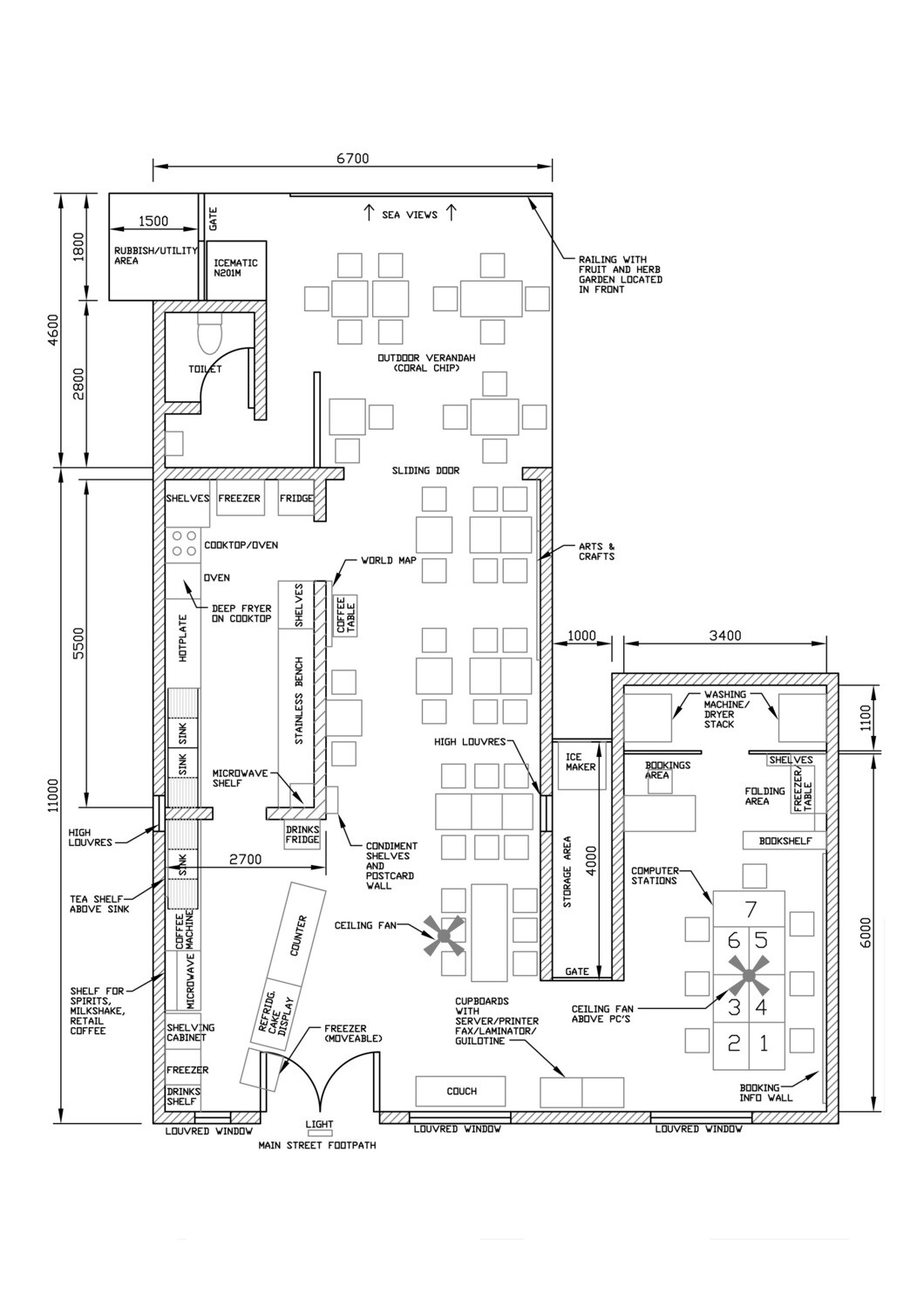 Cafe Tropicana forsale