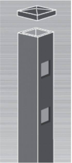 6' Gate Ends Post — 2