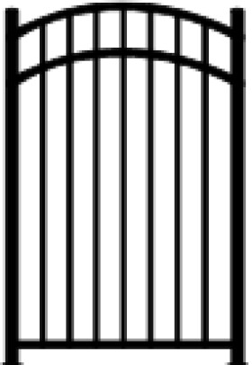 48" x 48" Arch Top Gate