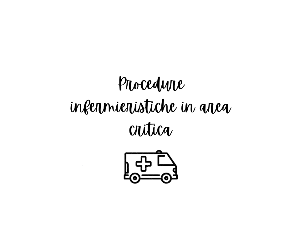 INFERMIERISTICA IN AREA CRITICA