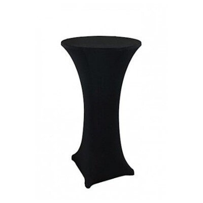 Bar leaner cover - black - lycra