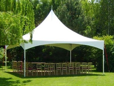 Marquee; fete - 6m x 6m (1 peak)