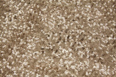 Curtains - old gold sequin (set of 2) 2mW x 3.4mL