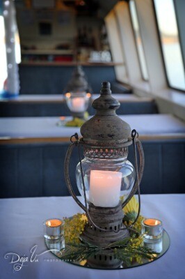 Lantern - spiral rustic (37cmH)