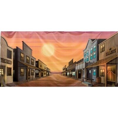 Backdrop - Wild west  (3m x 6m)