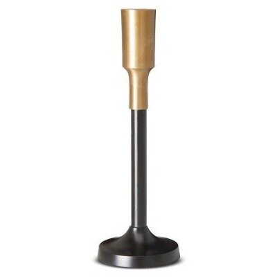 Candlestick - black/gold