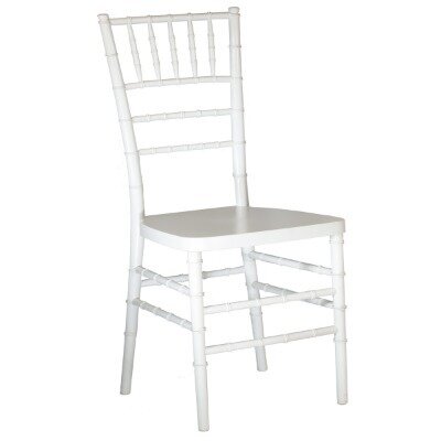 Chair - Chiavari - (white resin) *no cushion*