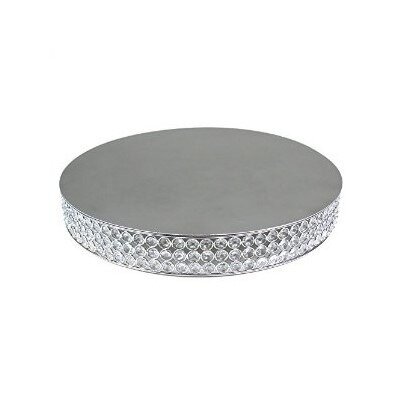 Cake stand - large round crystal 50cm