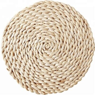 Charger Plate - natural hyacinth (35cms)