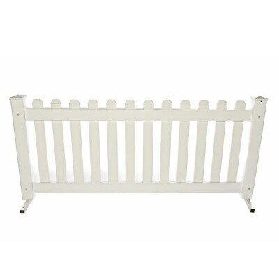 Picket fence sections - 1.6L x 0.6H (with feet)