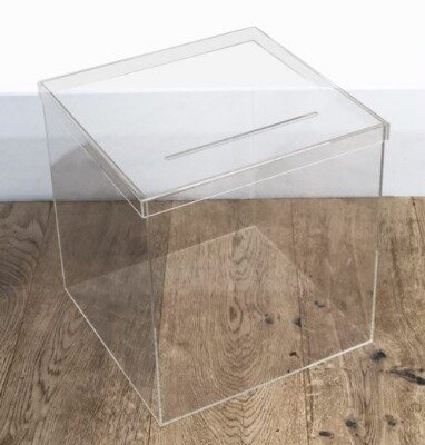Acrylic Wishing Well Box