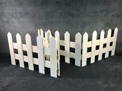 Picket fence; small - white .9mL