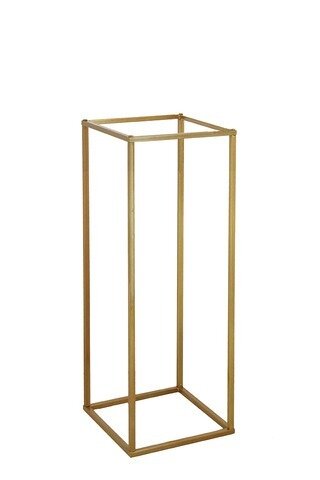 Pedestal table frame gold - 80cm