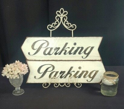 Sign - Parking; right