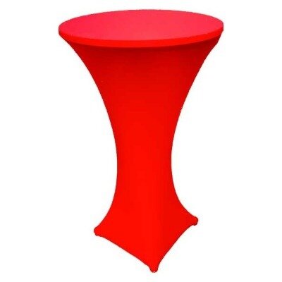 Bar leaner cover - red - lycra