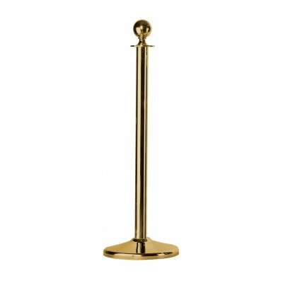 Stanchion stand; single (1mH) - Gold