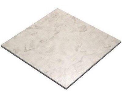 Dance floor WHITE (marble effect) tile - 0.9 x. 0.9 (includes installation)