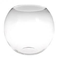 Fish bowl vase - extra large