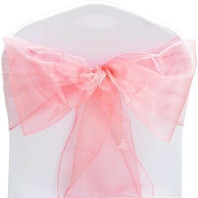 Runner/Sash, Organza - Coral (30cm x 300cm) Runner/Sash, Organza - Coral (30cm x 300cm)