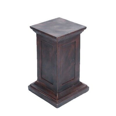 Pedestal; medium - bronze; 50cmH