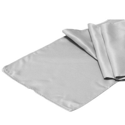 Runner, satin - silver