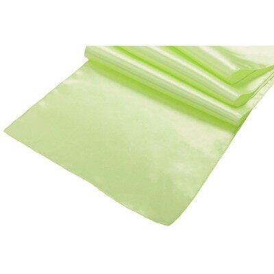 Runner, satin - lime green