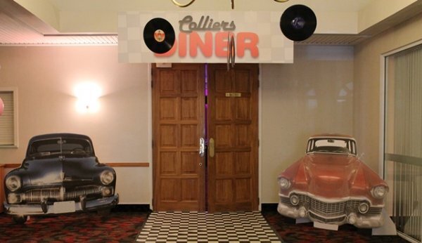 Diner sign; coreflute medium