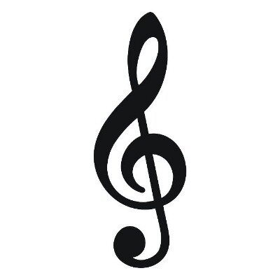 Music note; Small