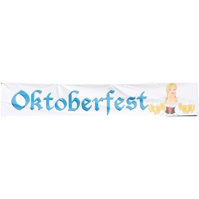 Oktoberfest banner - 0.8m x 4.5m (canvas)