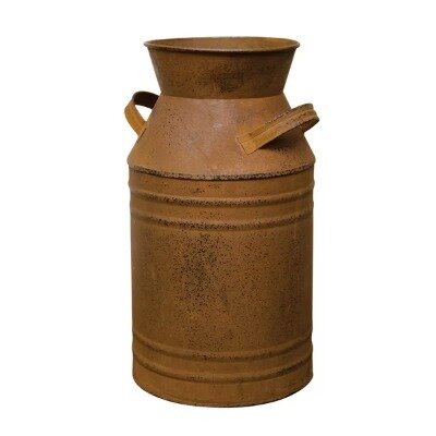 Milk can rustic - large