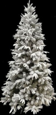 Christmas tree - mixed pine snow tipped 6' slim