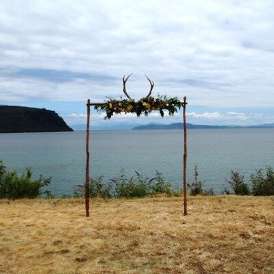 Wedding arch - manuka (3 piece)
