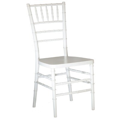 Chair - Chiavari - (white resin) *no cushion*