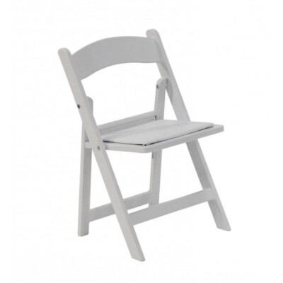 Chair - celebration CHILD  - folding resin (white)