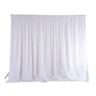 White Sheer Drape