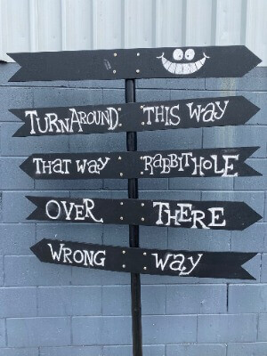 Signage; Directional sign