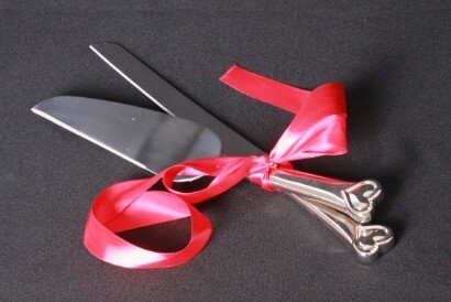 Cake knife & slice set