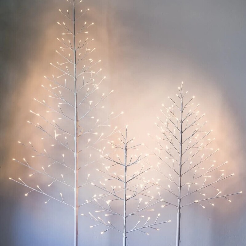 Christmas tree - twinkle (freestanding); champagne fairylights - MEDIUM