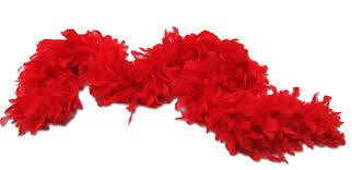 Feather boa; assorted