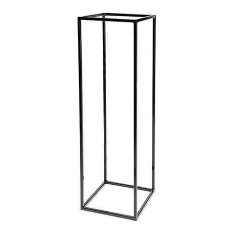 Pedestal table frame black - 80cm