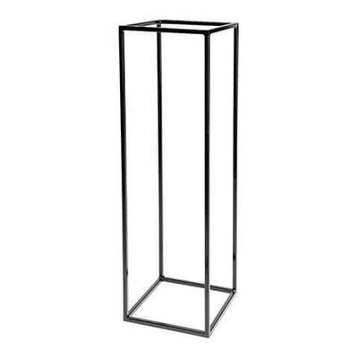 Pedestal table frame black - 80cm